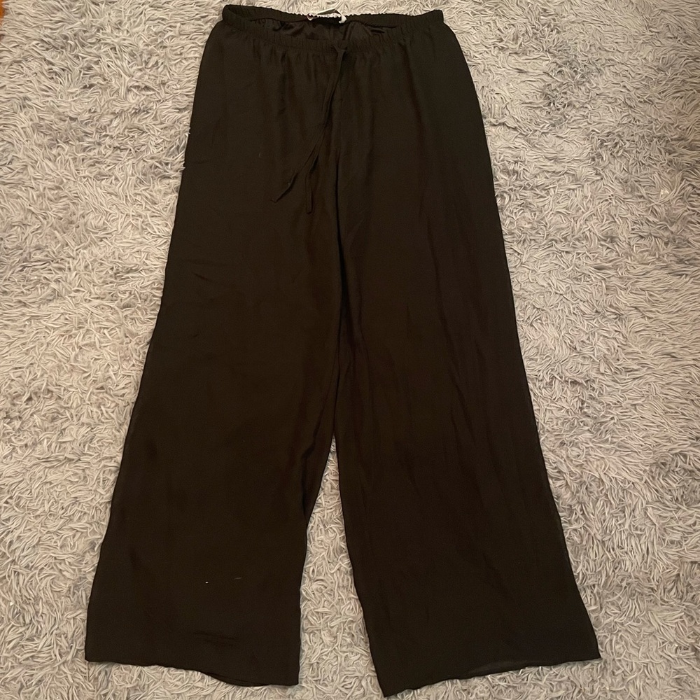 American Glamour Badgley Mischka Wide Leg Pants